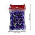 thumbnail image 3 of Fiudx Adornos Navideños, Bolas de Galvanoplastia Vibrantes, Decoraciones Navideñas de Plástico Duradero, Colgantes de Árbol Fáciles de Colgar, Eventos Festivos En Casa o En La Oficina, Perfectos para, 3 of 6
