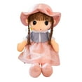 thumbnail image 1 of Vogacara Muñecos de peluche, juguete de peluche, muñeco de trapo de boda, modelo de chica sudor, juguete de dibujos animados transpirable, buena Muñecas y casas de muñecas Gris 45cm Vogacara FN011452-03, 1 of 6