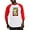 Red/White, variant on CafePress - G.I. Joe Who's On Cobra Islan - Cotton Baseball Jersey, 3/4 Raglan Sleeve Shirt