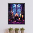 thumbnail image 3 of 5D DIY completo cuadrado taladro diamante pintura Halloween mágico espacio kit decoración Hugtrwg Para estrenar, 3 of 9