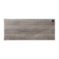 thumbnail image 5 of L-Shaped Computer Desk 65" Gray Oak &amp; Black - Rustic Wood Writing Desk with Storage Cabinet, Metal Frame for Home Office. Corner Workspace Solution., 5 of 5