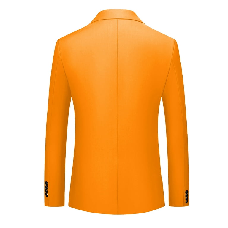 Orange tailored jacket 2025