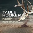 thumbnail image 3 of Table Hooker Powder Coated Steel Trophy Mount | Graphite Black/Robust Brown | No-Drill Kit for Deer Antlers & Other Skulls Table Display, 3 of 5