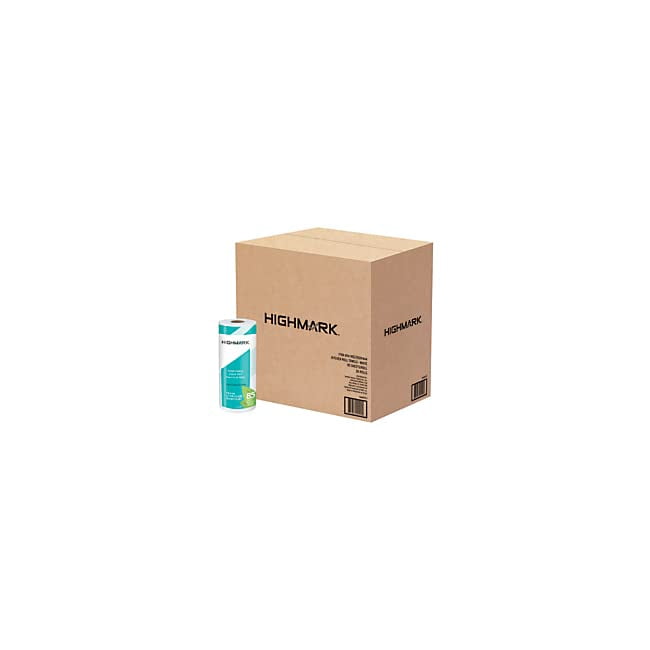 Highmark® Brand 100% Recycled 2-Ply Paper Towels, 11" x 9", 85 Sheets Per Roll, Case Of 30 Rolls