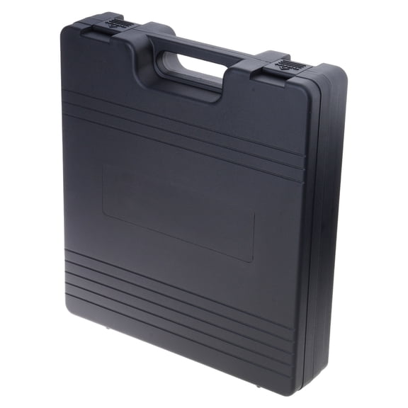 Strong Plastic Microphone Carrying Case Adjustable Compartments for Safe Storage Easy Transport Of Recording Equipment