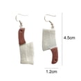 thumbnail image 2 of Pendientes sencillos y divertidos con personalidad de Halloween, 2 of 5