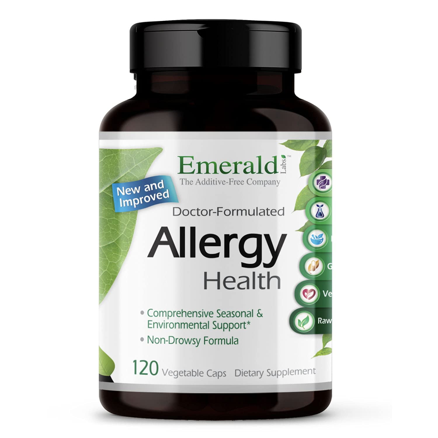 Emerald Labs Allergy Health with Vitamin C, Quercetin, and Bromelain Natural Allergy Pills and