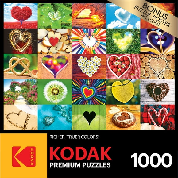 Casse-tête Kodak de 1000 pièces - L'amour est partout
