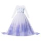 thumbnail image 4 of Vestido de princesa Elsa para niña, ropa de fiesta de cumpleaños, Carnaval, Anna, Blancanieves, Rapunzel, sirena, disfraz de Aurora, 4 of 5