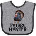 thumbnail image 3 of Inktastic Turkey Hunting Future Hunter Boys Baby Bib, 3 of 4