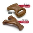 thumbnail image 4 of Benebone Tiny 2-Pack Wishbone Dental Chew Durable Dog Chew Toys, Real Bacon, 4 of 7