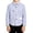Blue, variant on Grblisyd Back to School Clothes Boys Girls Long Sleeve Button Down Shirts Striped Formal Uniform Dress Shirt