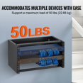 thumbnail image 3 of VEVOR 6U Wall Mount Network Rack 14 in/355.6 mm Depth Server Rack 50lbs/22.68kg, 3 of 12