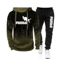 thumbnail image 3 of Sudadera con capucha y pantalones deportivos negros para hombre, conjunto deportivo informal diario de alta calidad para hombre, conjuntos de otoño 2023, oferta nueva, 3 of 3