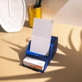 thumbnail image 6 of Notsu Centre Rise To Do List Card Box Set | 50 Foldable To-Do Vertical Notecards 3x5, Productivity Index Card Organizer Tab Dividers, Desk Card Holder Stand (Blue), 6 of 10