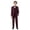 Wine, variant on LIJCC Kids Tux for Boys Suit 4 Piece Tuxedo Suits Toddler Long Sleeve Wedding Outfit with Vest, Bowtie, Jacket,Pants(Blackish Green,5-6 Years)