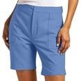 thumbnail image 2 of Bermuda Shorts for Women Trendy 2025 Casual Summer High Waisted Chino Shorts Straight Leg Hiking Vacation Outfits, 2 of 7