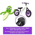 thumbnail image 4 of TheCroco 12 inch Balance Bike Ultra-light, Adjustable Seat and Handlebars, No-Pedal training bike, Ages 2 to 5 Years, includes Bell and Handlebar Pad, Purple, 4 of 6