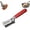 1 Pc Red, variant on Cedar and Ash Cooking Spoon 2-Pack, Multifunction Spoonula Set with Wood Handle, Safe for Nonstick Cookware, Ideal for Stirring, Mixing, Flipping, Serving (Black)