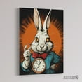 thumbnail image 2 of Alice Adventures In Wonderland White Rabbit Canvas Wall Art Print 12X16", 2 of 4