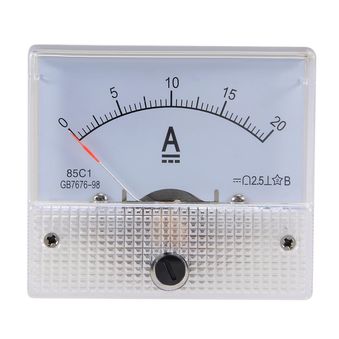 50A Analog AMP Current Needle Panel Meter Ammeter & Shunt 50A US