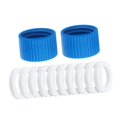 thumbnail image 3 of Kit de acoplamiento para filtro de agua de 28 mm para botella de agua con filtro roscado para senderismo con 10 arandelas, 3 of 9