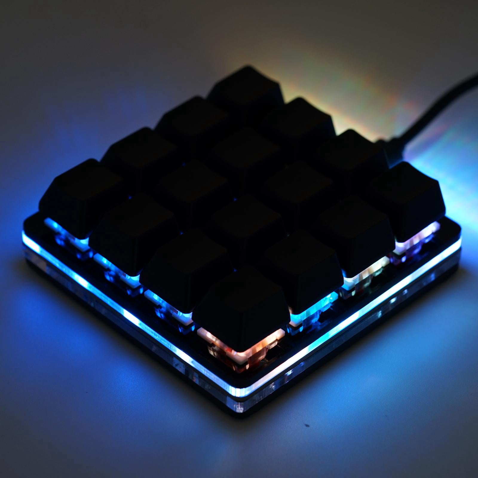 KRONDO 16-key Black Keypad Mechanical Keyboard Custom Shortcut NL1 Programmable