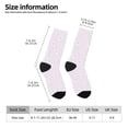 thumbnail image 2 of Balery Kawaii Cat Paw Calcetas Largas con Estampado para Hombre y Mujer – Suaves y Transpirables, Talla Única (US 5-11), 2 of 6