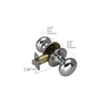 thumbnail image 2 of Design House Cambridge 2-Way Latch Interior Passage Door Knob, Polished Chrome, 2 of 7