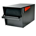 thumbnail image 4 of Mail Boss Mail Manager Street Safe Locking Security Mailbox (Rear Access), Black, 4 of 7
