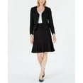 thumbnail image 1 of Le Suit Three-Button Diamond Jacquard Skirt Suit, 1 of 1