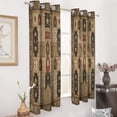 thumbnail image 3 of Bohemia 2pcs Blackout Curtains For Living Room Bedroom Grommet Top Window Set for Left And Right Biparting Open, 3 of 6