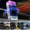 thumbnail image 3 of Magnetic Car Mount Air Vent Cell Phone Holder, Universal Vehicle Dash Dashboard Ac Airvent Cellphone Magic Stand with Clip Hook, for iPhone 15 Samsung Lenovo Google etc, 3 of 6