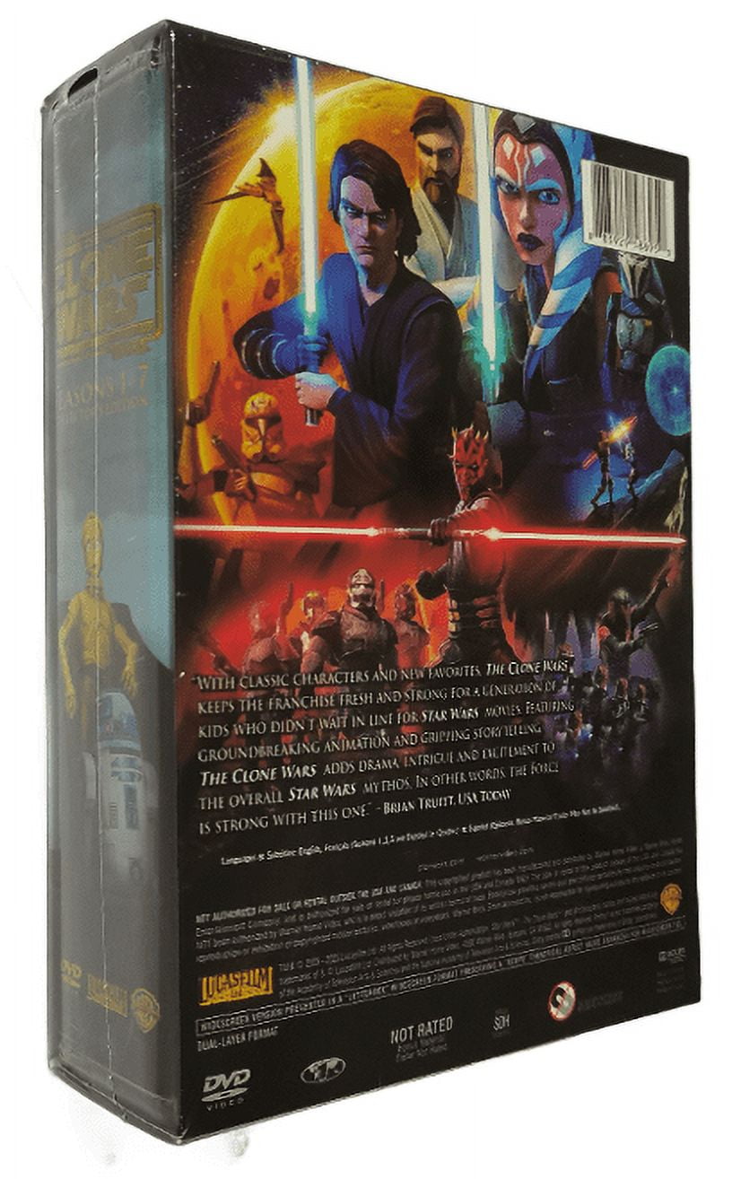Star Wars Collection: The Clone Wars Complete Series Seasons 1-7