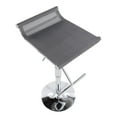 thumbnail image 5 of LumiSource Mirage Ale Adjustable Base Swivel Polyester Barstool, 5 of 6