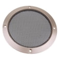 thumbnail image 1 of 2x Carcasa Acústica Cubierta de Rejilla de de 5 Pulgadas con 4 Tornillos para Audio Doméstico de Bricolaje CUTICAT Caso de cubierta de parrillas de altavoz, 1 of 8