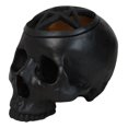 thumbnail image 5 of Black Holy Grail Talisman Pentagram Witch Skull Decorative Trinket Box Figurine, 5 of 10