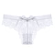 thumbnail image 1 of Gibobby Paquete de Tanga para dama Bragas transparentes de cintura con de de encaje para mujer(Blanco,XL), 1 of 3