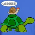 thumbnail image 3 of CafePress - Snail On Turtle T Shirt - Men's Classic Graphic Cotton T-Shirt, 3 of 4
