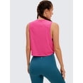 thumbnail image 3 of Musculosa CRZ YOGA de Algodón Pima sin Mangas Rosa XL, 3 of 7