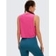 thumbnail image 3 of Remera CRZ YOGA de Algodón Pima Cropped sin Mangas Rosa XS, 3 of 7
