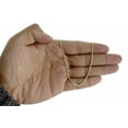 thumbnail image 4 of 10K Yellow Gold Mens or Ladies Hollow Rope Chain Necklace 2mm 30 Inches, 4 of 4