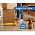 thumbnail image 4 of 50840 High Visibility Yellow 300-lb Capacity Movers Dolly with 4 Swivel Casters, 19-1/2" x 14-1/2" Platform, 4 of 4
