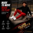 thumbnail image 7 of Quad Seven Boys Sweatpants Soft Active Fleece Cargo and Basic Jogger Pants with Pockets 4 Pack, 7 of 7