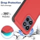 thumbnail image 3 of Funda para Celular yuanming Moto G Power 5G 2025 6.6" Roja, 3 of 8