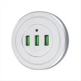 thumbnail image 1 of Concentrador USB de 3 Puertos, Cargador de Escritorio, Estación de Carga Integrada para Teléfonos Móviles, Divisor de Línea de Datos , Organizador de Escritorio., 1 of 10