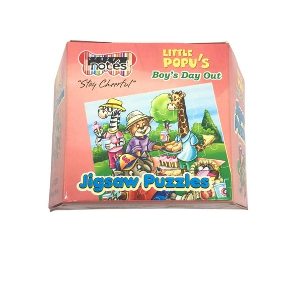 Little Popu's Boy's Day Out Jigsaw Puzzles for Kids – Fun, Colorful Puzzle Adventures for Young Minds