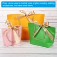 thumbnail image 5 of REGALWOVEN Gift Bags with Handles, Small Paper Favor Bag for Birthday Holiday Party Wedding Red 14.6"x4.3"x9.8", 5 of 6