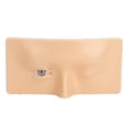 thumbnail image 2 of Tablero de práctica de maquillaje de ojos con ojos abiertos y cerrados, tablero de silicona reutilizable con soporte para piel blanca, 2 of 10