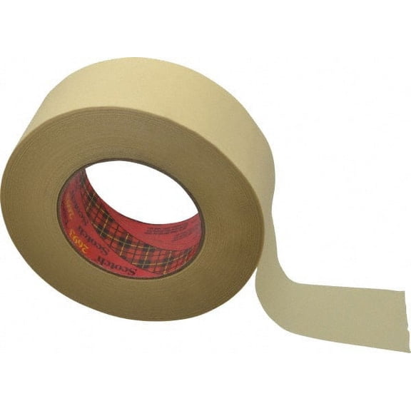 3M 2" Wide x 180' Long x 7.9 mil Thick Tan Masking Tape